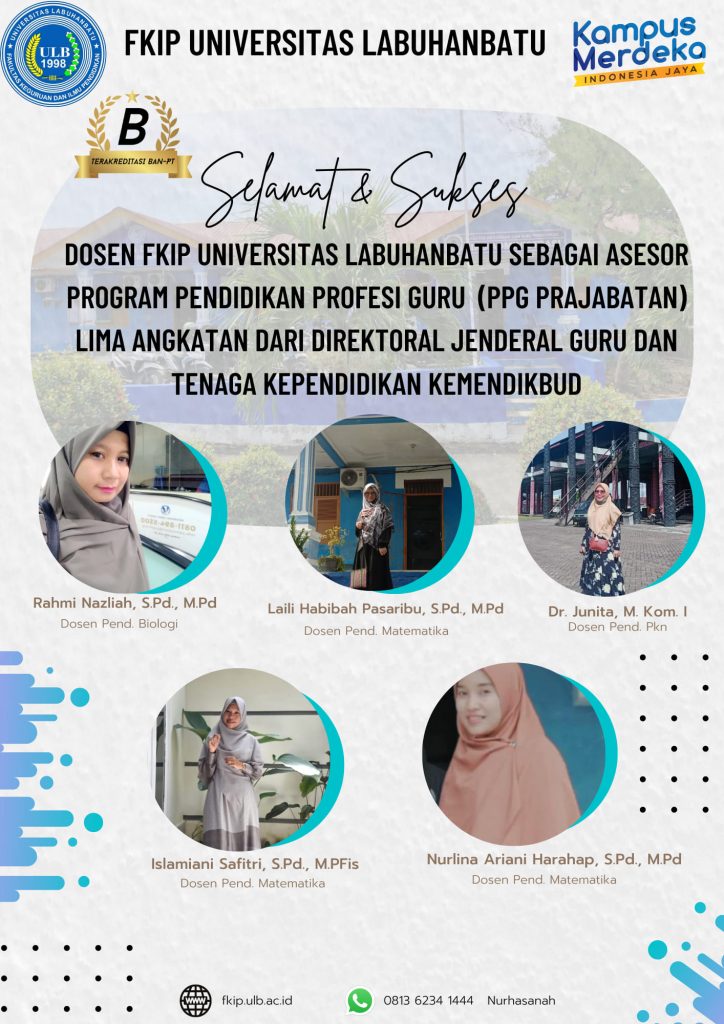 DOSEN FKIP TERPILIH SEBAGAI ASESOR PROGRAM PENDIDIKAN PROFESI GURU (PPG ...