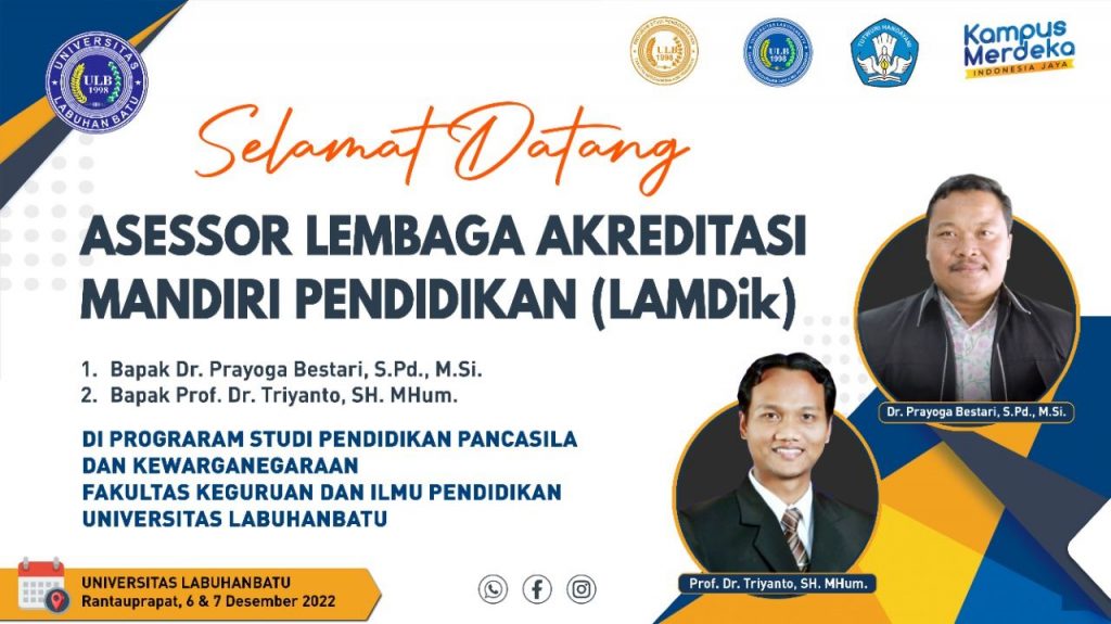 Pelaksanaan Asesmen Lapangan Akreditasi Program Studi Ppkn Oleh Lembaga