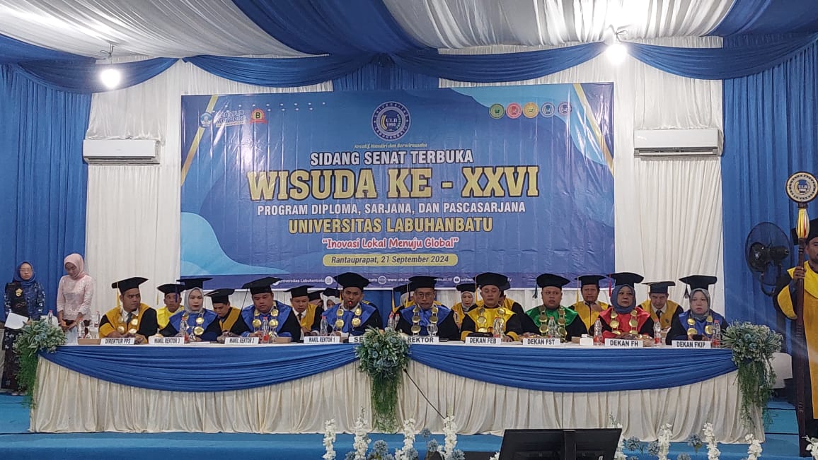 WISUDA SARJANA DAN PASCASARJANA UNIVERSITAS LABUHANBATU PERIODE II SEPTEMBER 2024