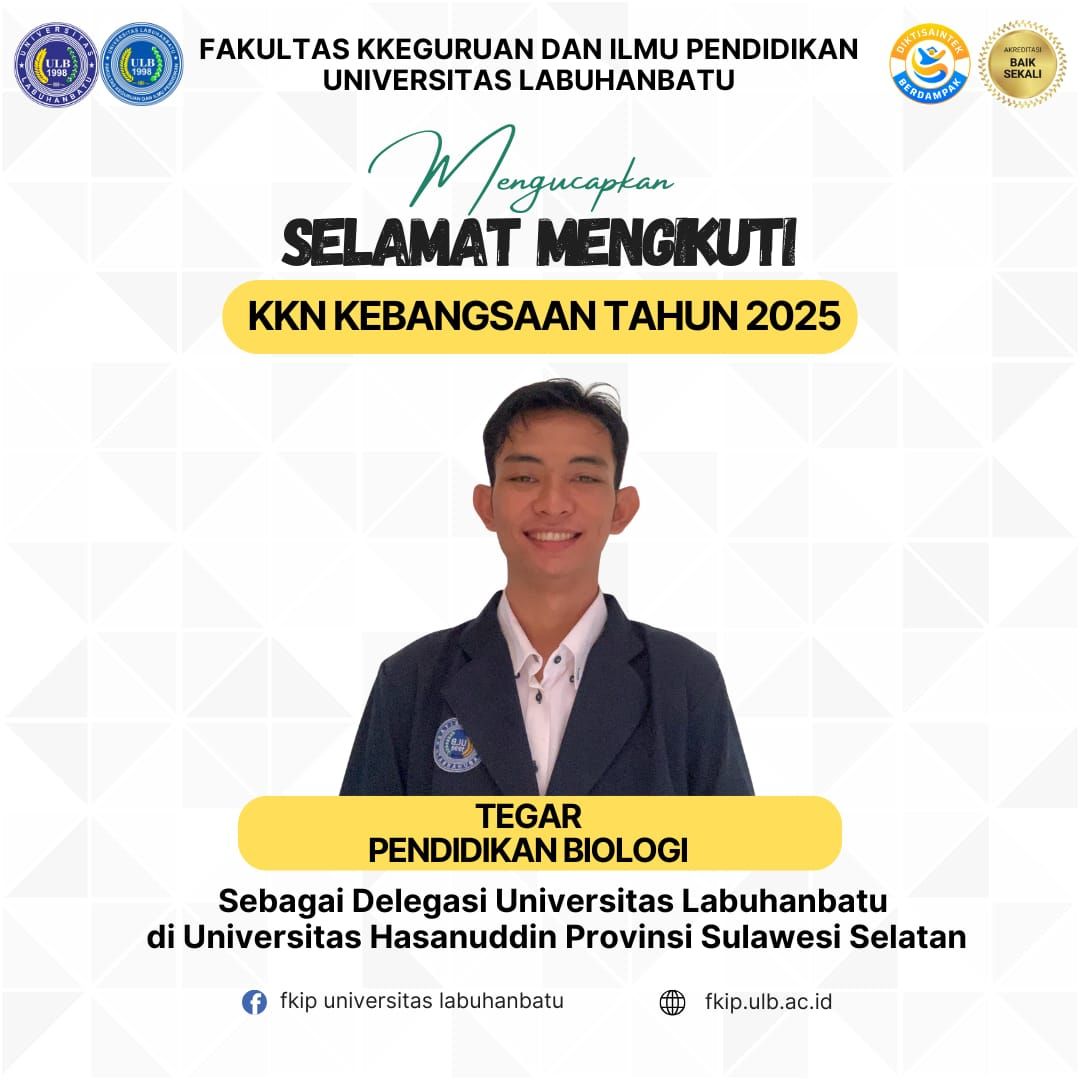 PELEPASAN MAHASISWA KKN KEBANGSAAN TAHUN 2025 OLEH REKTOR UNIVERSITAS LABUHANBATU