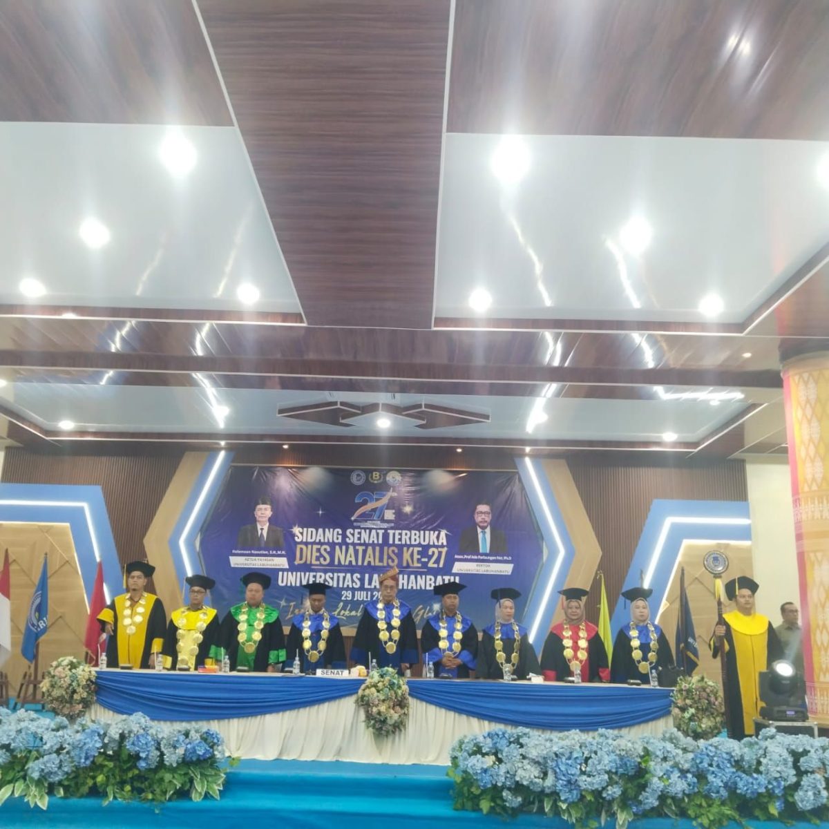 Sidang Senat Terbuka Dies Natalis ke-27 Universitas Labuhanbatu