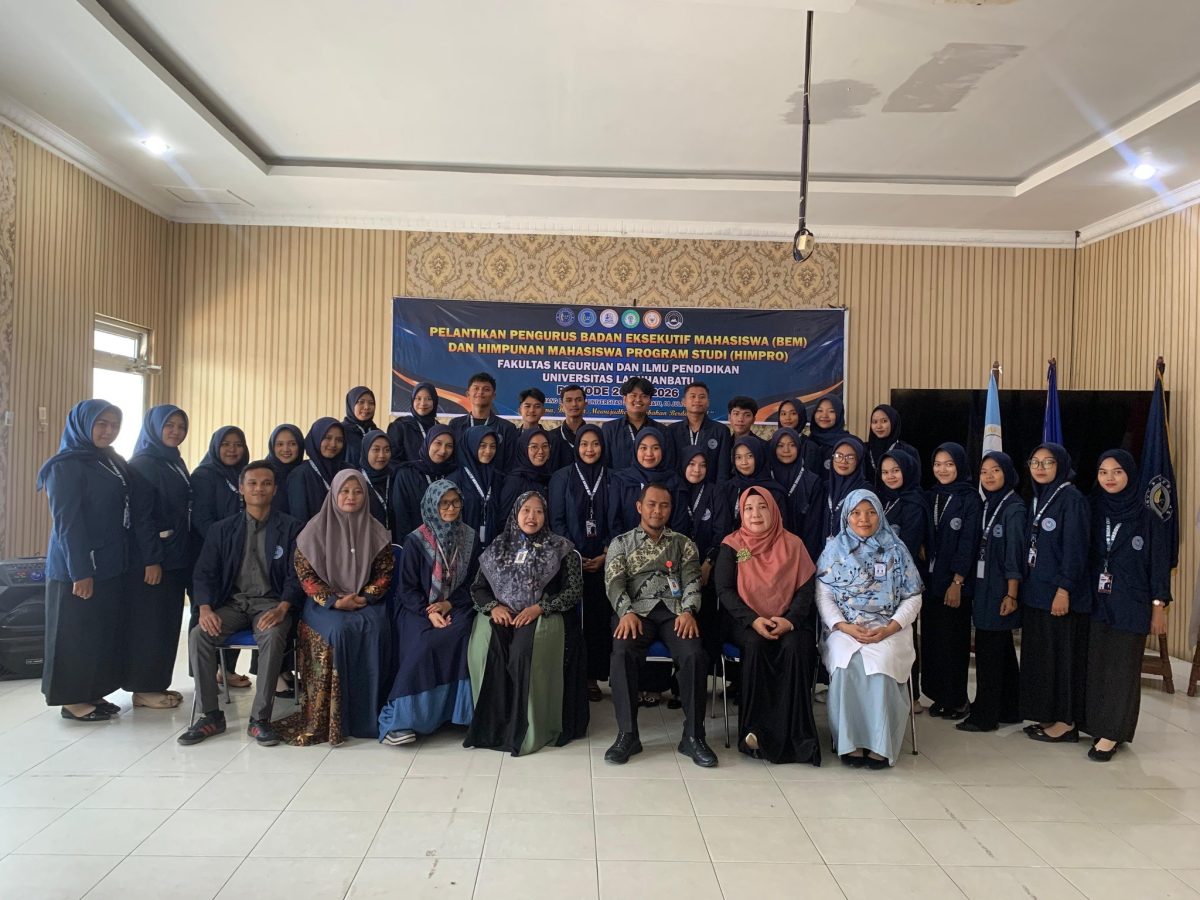PELANTIKAN PENGURUS BADAN EKSEKUTIF MAHASISWA (BEM) DAN HIMPUNAN MAHASISWA PROGRAM STUDI (HIMPRO) FAKULTAS KEGURUAN DAN ILMU PENDIDIKAN UNIVERSITAS LABUHANBATU