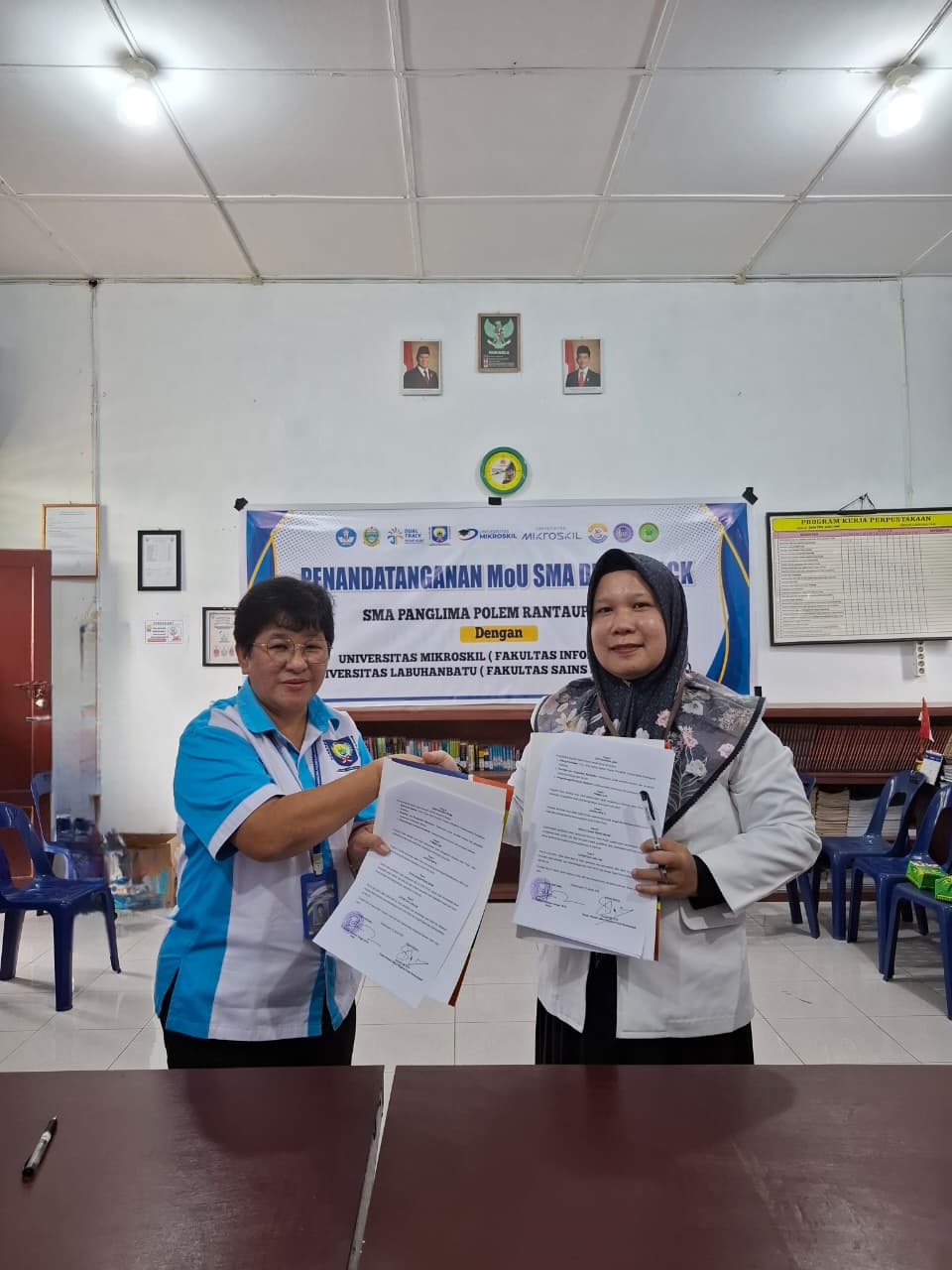 Perkuat Sinergi Pendidikan, FKIP ULB Resmi Jalin Kerja Sama Sekolah Binaan dengan SMAS Panglima Polem Rantauprapat