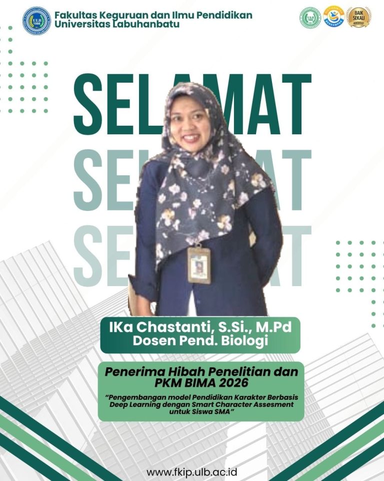 Dosen Program Studi Pendidikan Biologi FKIP Universitas Labuhanbatu ...
